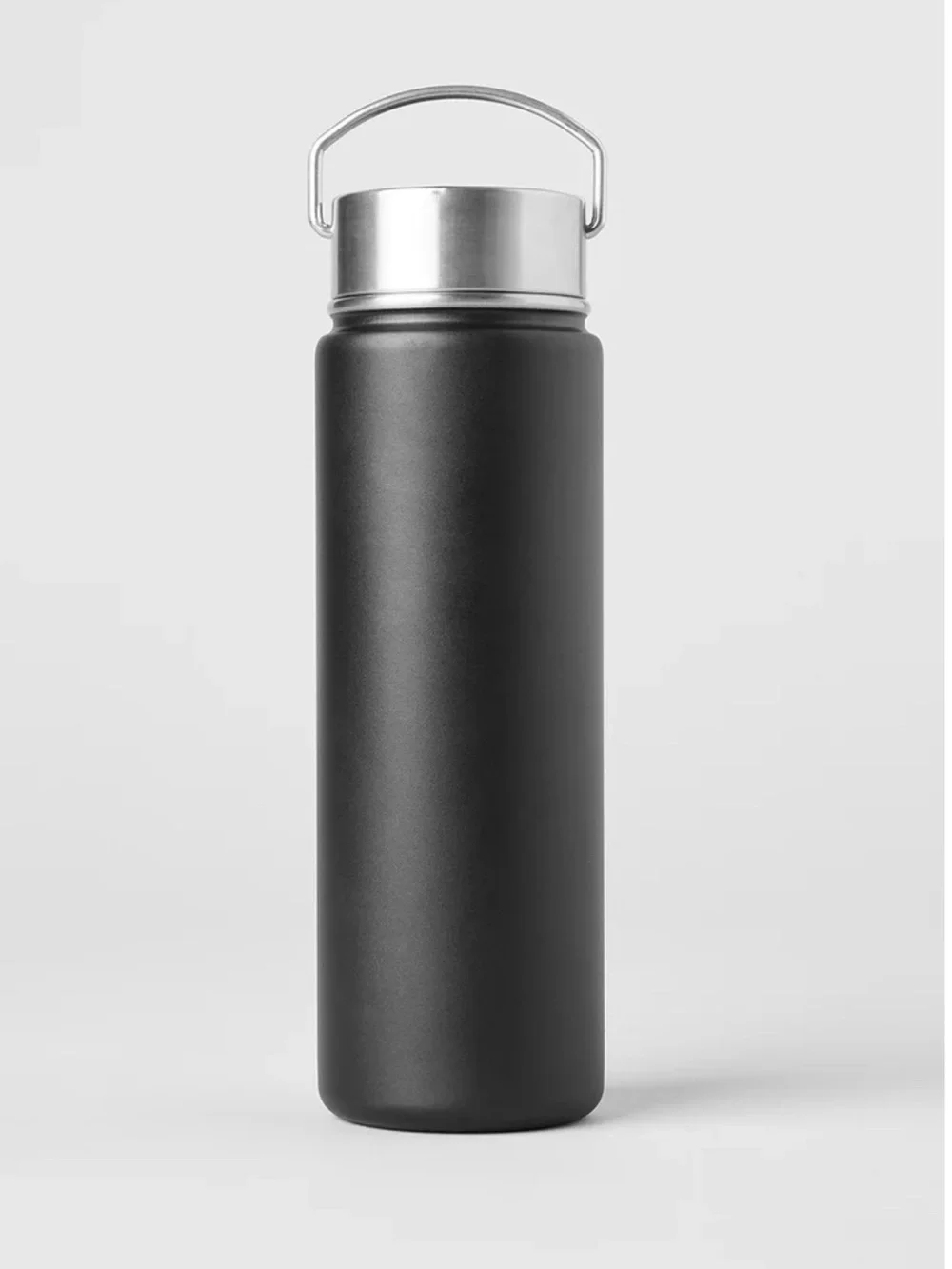NWT Alo Stainless Steel Black Water Bottle - Picture 2 of 2